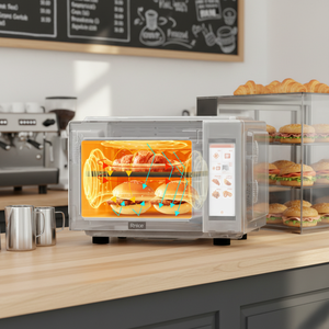 فرن ميكروويف تجاري عالي الطلب بقوة 1650 واط، فرن ذكي متعدد الوظائف لخبز وتسخين الطعام - Product Image 2