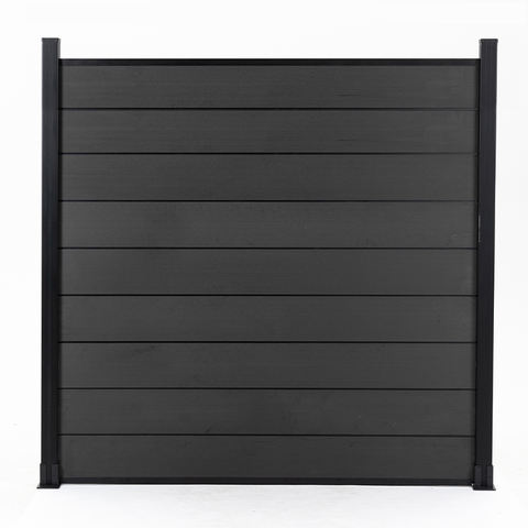 Best Selling Waterproof Outdoor 6 Foot Wooden Plastic Composite Fence Wpc Fence Posts