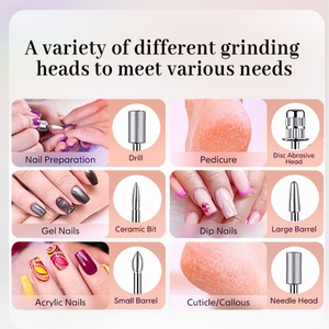 Máquina Pulidora de Uñas Inalámbrica, Precio de Fábrica, 45000 RPM, Taladro de Uñas Recargable, Nuevo Set de Pulido para Pedicura - Product Image 5