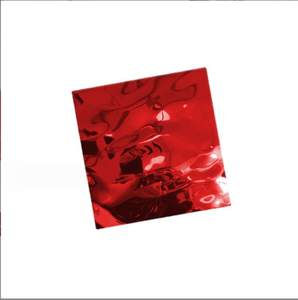 Colorido techo ondas de agua hoja de acero inoxidable decorativa 304 Panel de pared de Metal para Hotel KTV - Product Image 1