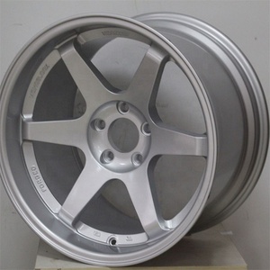 ล้อแม็กซ์อลูมิเนียมทรงเว้า Flrocky JDM Style ขนาด 14 15 16 17 18 19 20 นิ้ว 4 5 8 รู สำหรับรถยนต์นั่งส่วนบุคคล รุ่น <span class=keywords><strong>TE37</strong></span> - Product Image 5