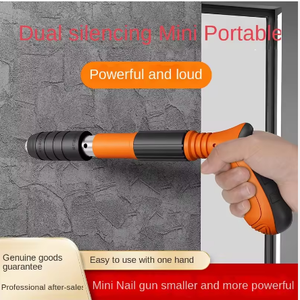 Clavadora Eléctrica Industrial y para Bricolaje, Motor sin Escobillas de 220V, <span class=keywords><strong>Pistola</strong></span> de Clavos para Techo, Longitud de Clavos de 1/2 a 3 1/2 Pulgadas para Fijaciones Metálicas - Product Image 3