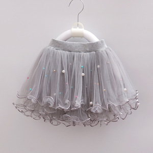 Jupe courte en tulle à paillettes pour enfants, style coréen, tendance printemps, pour filles, vêtements pour enfants - Product Image 3