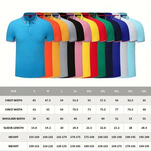 เสื้อโปโลผู้ชายผ้าฝ้ายโพลีเอสเตอร์ระบายอากาศดี  คอปักลาย  ทรงโอเวอร์ไซส์  แบบเรียบง่าย  สำหรับออกกำลังกาย - Product Image 5