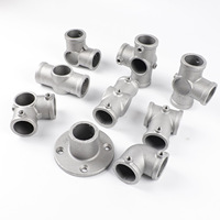 Raccord en T en acier inoxydable SS316, égal et réducteur, à souder bout à bout, avec collier de serrage fileté, raccord sanitaire en T, connecteur 3 voies ASME GB/T