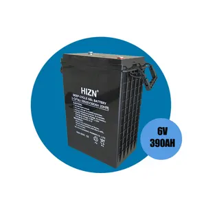 22 Years Battery Manufacturer Solar Energy Battery Gel 6v 390Ah Backup Battery For Home