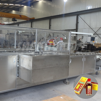 Machine d'emballage automatique de boîtes en métal contrôlée par PLC pour le papier de mouchoirs avec une productivité élevée