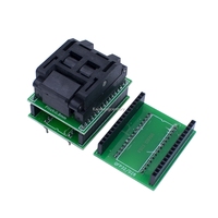 Adaptador de programador de IC TQFP32 QFP32 a DIP32, zócalo de prueba de chip SA663, base de grabación para circuitos integrados