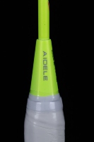 Raquette de badminton professionnelle légère en fibre de carbone de haute qualité avec poignée en PU, écologique, personnalisable OEM pour l'entraînement