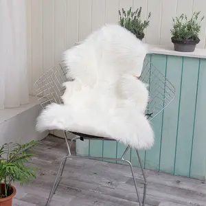 Alta qualidade faux fur pelúcia decorativa cadeira almofada do assento Comprimento de lã 6-12cm-15cm