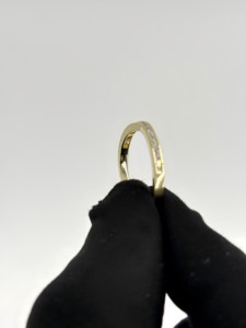 Bague en diamant de culture en or jaune 14K ou 18K |   Diamant Marquise avec accents baguette |   Bijoux fins pour femmes, bijoux de fiançailles - Product Image 5