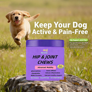 Personalización de Marca Privada - Suplementos para Cadera y Articulaciones con Glucosamina para Perros - Golosinas Masticables para Perros - Alivio Natural del Dolor Articular - Product Image 6