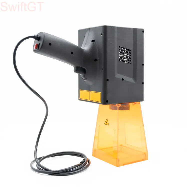 SwiftGT 매우 미니 휴대용 섬유 레이저 디자인을 갖춘 새로 상장 된 휴대용 레이저 마킹 기계