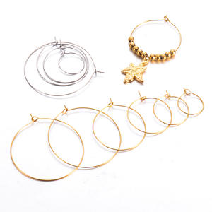 Серьги-кольца из нержавеющей стали - Product Image 1