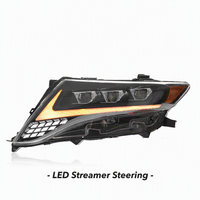 Phares avant LED pour Toyota Venza 2009-2013, ensemble de phares améliorés, feux de jour DRL