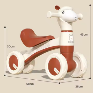 Monopattino Senza Pedali per Bambini da 1-6 Anni, Auto Giocattolo a 4 Ruote, <span class=keywords><strong>Bici</strong></span> Senza Pedali per Bambini - Product Image 6