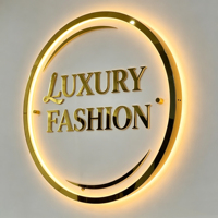Enseigne rétroéclairée en acrylique 3D de qualité supérieure, logo d'entreprise personnalisé, boîte à lumière LED, décoration murale pour réception d'entreprise, boîte à lumière ronde avec logo