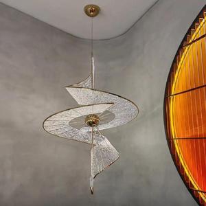 Modern Minimalist Pendant <b>Light</b> Oval <b>LED</b> Chandelier Multi Head Home Lighting Fixture D300 H915 D400 915 D500 1600 D810 1950 - Product Image 1