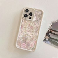 Coque de téléphone portable à motif rétro pour iPhone 16 15 17 18 Pro Max, coque en TPU couleur bonbon, antichoc, coque arrière
