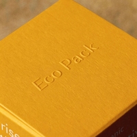 Boîte d'emballage en carton personnalisée, matériau recyclable de luxe, logo en relief, boîtes en carton spécial pour l'emballage cosmétique