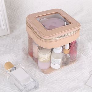 Women's Fashion PU Waterproof Zipper Cosmetic Organizer <b>Bag</b>-Portable for Travel <b>Make</b> <b>up</b> <b>Bag</b> - Product Image 2