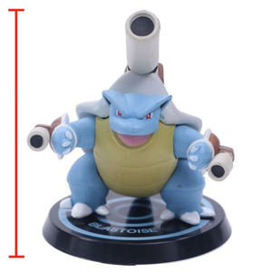 Ensemble de <span class=keywords><strong>figurines</strong></span> MR Pokemoned 6 styles Anime PVC Poupées Personnages de dessins animés japonais - Pika-chu Charmander Squirtle Mewtwo Jouet de dessin animé - Product Image 3