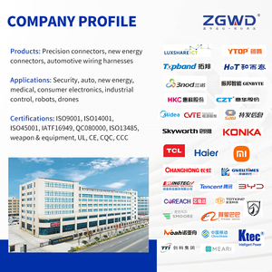 Connettore <span class=keywords><strong>BTB</strong></span> da scheda a scheda con passo 0,8 mm, SMT verticale, placcato oro, altezza 11,75 mm, connettore maschio-femmina - Product Image 2