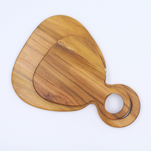 Acacia Pizza Mái Chèo Nestles Với Bột Tiết Kiệm Thiết Kế Cho Bánh Pizza Prep Cắt & Phục Vụ Hội Đồng Quản Trị - Product Image 4