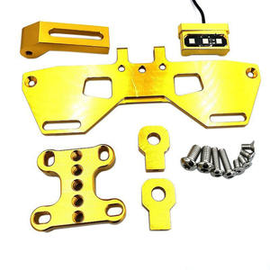 Marco para matrícula de motocicleta, soporte para matrícula LED, cola corta para YAMAHA YZF R7, soporte para matrícula - Product Image 2