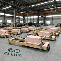 CE En gros Mini Reformer Portable Réglable pour Usage Domestique et Commercial, Nouveau Design 2026, en Bois de Chêne Premium, Pliant pour Pilates et Bien-être