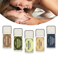 Baume de parfum solide personnalisé format mini, marque privée, gel parfumé Cool Water pour homme