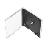 Boîtier de Remplacement pour Disques DVD/CD/Boîtier-Bijou, Housse de Protection pour Rangement d'Albums Musicaux et Cartouches de Jeux