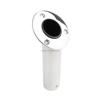 Accessoires de bateau au design moderne, best-seller, matériel marin, porte-canne en acier inoxydable pour yacht