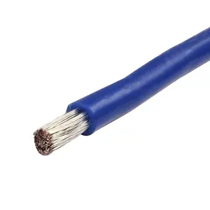 8AWG 10 мм мягкий тонкий многожильный высокотемпературный гибкий силиконовый кабель из луженой меди