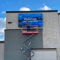 Pantalla LED para Publicidad en Exteriores, Programable, con Servicio Frontal y Trasero, Pantalla LED para Exteriores