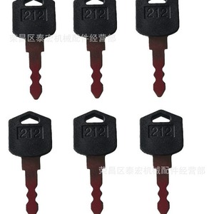 Daewoo กุญแจรถยก212สีดำใช้ได้กับ D25 D35 G25พวงมาลัย G35 - Product Image 2