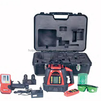 Kit de niveau laser rotatif à 360 ° auto-nivelant 500M Instruments de mesure de ligne transversale horizontale verticale Outils de construction
