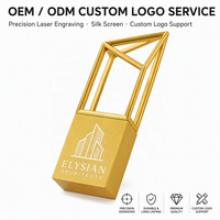 Flashdisk USB Logam Custom Logo Berlubang, Hadiah Bisnis Kreatif Baru 8GB/16GB/32GB/64GB/128GB