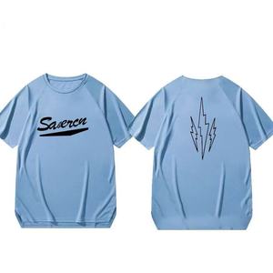 <span class=keywords><strong>T</strong></span>-<span class=keywords><strong>shirt</strong></span> Savercn con stampa <span class=keywords><strong>fronte</strong></span>-<span class=keywords><strong>retro</strong></span> Lightning, grafica multicolore, manica corta, casual, hip hop, vestibilità ampia, 220g, streetwear, bianco e nero - Product Image 3