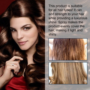 Logotipo personalizado Etiqueta privada Oem Hair Brightening Spray Reparaciones Cabello seco y peludo Hidratante Mascarilla para el cabello dañado - Product Image 6