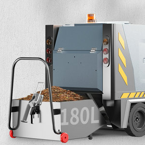Barredora de Calles Pequeña U190 de Fábrica, Alta Tragabilidad, Fácil Operación, Mini Máquina Industrial para Limpieza de Pisos - Product Image 3
