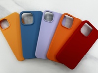 Coques de téléphone en silicone solide en gros avec trous larges/demi-trous/fins pour iPhone 18, iPhone 18 Pro et iPhone 18 Pro Max