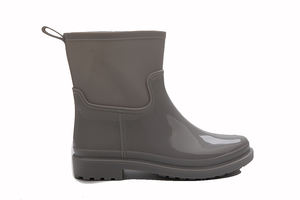 รองเท้าบูตผู้หญิงครึ่งสวนกันฝน PVC,รองเท้าแฟชั่นกันน้ำสำหรับสุภาพสตรี - Product Image 5