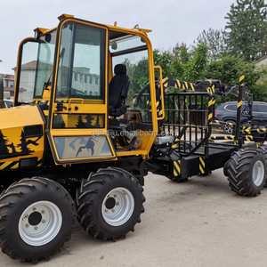 Remorque forestière chinoise <span class=keywords><strong>avec</strong></span> <span class=keywords><strong>grappin</strong></span> en bois, moteur CE et Euro 5, <span class=keywords><strong>grappin</strong></span> rotatif pour camion de transport. - Product Image 3