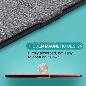 Funda Magnética Tipo Libro para Tablet <span class=keywords><strong>Kindle</strong></span> Paperwhite 5 4 3 2 1, de Textura PU y Plástico PC, de 6.8 Pulgadas, en Oferta - Product Image 2