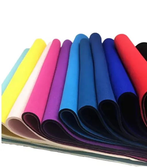 Wholesale 1mm-10mm custom designed thickness superelastic nylon polyester neoprene fabric rolls for sale