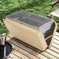 Barbecue portable pliable pour pique-nique en plein air, mini barbecue de jardin