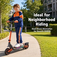 Trottinette électrique pliable pour enfants à deux roues, 21,6 V, 130 W, 6,5 pouces, batterie au lithium 2,5 Ah, 3 vitesses, frein électronique, 70 kg
