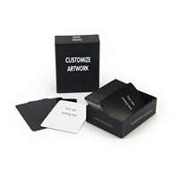 Ensembles de jeux de cartes de football imprimés personnalisés, vente en gros de jeux de cartes de fête en papier