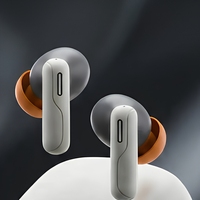 Earbud TWS Peredam Kebisingan Aktif Prime Pro ANC 4 MIC ENC IPX5 Tahan Air Indikator Baterai LED BT 5.4 Bass Boost Custom Fit